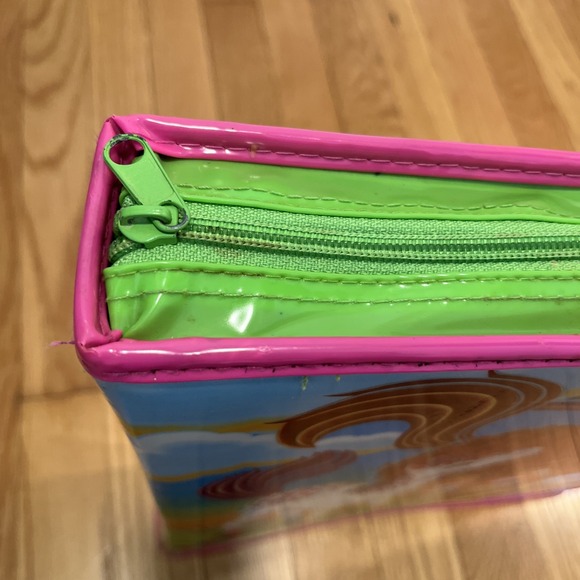 Lisa Frank Rainbow Chaser Lollipop Horses 3-Ring Zipper Binder - Picture 7 of 16